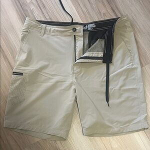 George Men's Khaki Hybrid Shorts